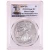 Image 1 : 2016-P $1 American Silver Eagle Coin PCGS Gem BU Struck at the Philadelphia Mint