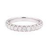 Image 2 : 18KT White Gold 0.69 ctw Diamond Ring