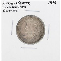 1893 Columbian Exposition Isabella Commemorative Quarter