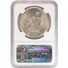 Image 2 : 1925 $1 Peace Silver Dollar Coin NGC MS63