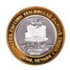 Image 2 : .999 Silver Reno Hilton Nevada $10 Casino Limited Edition Gaming Token