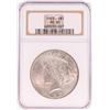 Image 1 : 1923 $1 Peace Silver Dollar Coin NGC MS65