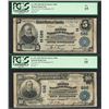 Image 1 : 1902PB $5/10 First NB of Washington, PA CH# 586 National Currency Notes PCGS Fine 15