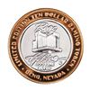 Image 2 : .999 Silver Reno Hilton Nevada $10 Casino Limited Edition Gaming Token