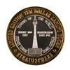 Image 2 : .999 Silver Stratosphere Las Vegas, NV $10 Casino Limited Edition Gaming Token