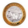 Image 1 : .999 Fine Silver Plaza Casino Las Vegas, Nevada $10 Limited Edition Gaming Token