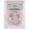 Image 1 : 1884-O $1 Morgan Silver Dollar Coin PCGS MS63 Old Green Holder
