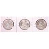 Image 2 : Lot of (3) 1948 Mexico Cuauhtemoc Cinco Pesos Silver Coins