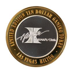 .999 Silver Hilton Las Vegas, Nevada $10 Casino Limited Edition Gaming Token