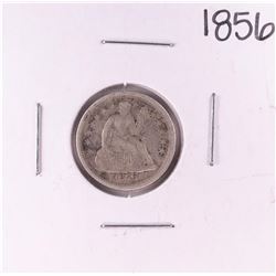1856 Stars Seated Liberty Dime Coin