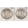 Image 1 : Lot of 1885 & 1885-O $1 Morgan Silver Dollar Coins