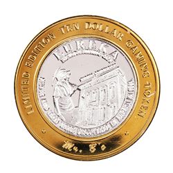 .999 Silver Mr. B's Casino Mill City, NV $10 Casino Limited Edition Gaming Token