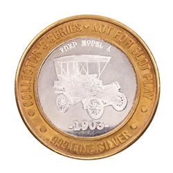 .999 Silver Claridge Casino Hotel $10 Casino Limited Edition Gaming Token