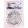 Image 1 : 2016-P $1 American Silver Eagle Coin PCGS Gem BU Struck at the Philadelphia Mint