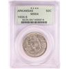 Image 1 : 1936-S Arkansas Centennial Commemorative Half Dollar Coin PCGS MS64 Old Green Holder
