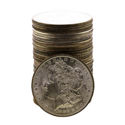 Roll of (20) Brilliant Uncirculated 1886 $1 Morgan Silver Dollar Coins