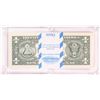 Image 2 : Pack of (100) 2009 $1 Federal Reserve STAR Notes Cleveland in Capital Holder