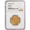 Image 1 : 1904-O $10 Liberty Head Eagle Gold Coin NGC AU58