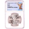 Image 1 : 1984Mo Mexico 1 Onza Libertad Silver Coin NGC MS66