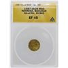 Image 1 : 1587-1629 Indonisia Ala-al-Din Mas Gold Coin ANACS XF45 Details