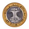 Image 2 : .999 Silver Reno Hilton Nevada $10 Casino Limited Edition Gaming Token