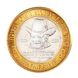 .999 Silver Sam's Town Las Vegas $10 Limited Edition Casino Gaming Token