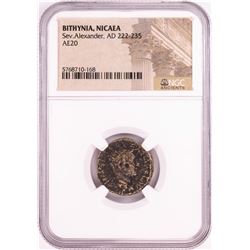 Sev. Alexander, AD 222-235 Ancient Bithynia Nicaea Coin NGC Certified