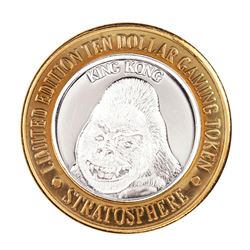 .999 Silver Stratosphere Las Vegas, Nevada $10 Casino Limited Edition Gaming Token