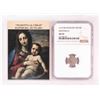Image 1 : 1619 KB Hungary Denar Matthias II 'Madonna and Child' Coin NGC AU55 w/ Story Box