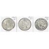 Image 1 : Lot of (3) 1927-S $1 Peace Silver Dollar Coins