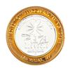 Image 2 : .999 Fine Silver Plaza Casino Las Vegas, Nevada $10 Limited Edition Gaming Token