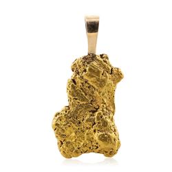 17.604 Gram Australian Gold Nugget Pendant