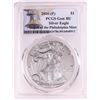 Image 1 : 2016-P $1 American Silver Eagle Coin PCGS Gem BU Struck at the Philadelphia Mint