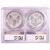 Image 2 : 1986-S & 2016-W $1 Proof American Silver Eagle Coin Set PCGS PR69DCAM