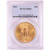 Image 1 : 1924 $20 St. Gaudens Double Eagle Gold Coin PCGS MS64