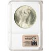 Image 2 : 1923 $1 Peace Silver Dollar Coin NGC MS65