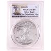 Image 1 : 2016-P $1 American Silver Eagle Coin PCGS Gem BU Struck at the Philadelphia Mint