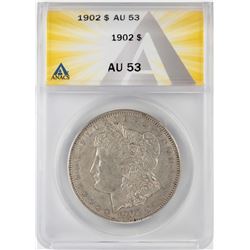 1902 $1 Morgan Silver Dollar Coin ANACS AU53