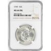 Image 1 : 1949 Franklin Half Dollar Coin NGC MS64FBL