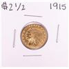 Image 1 : 1915 $2 1/2 Indian Head Quarter Eagle Gold Coin