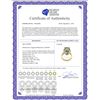 Image 2 : Genuine 3.41 ctw Green Amethyst & Diamond Ring 14KT Yellow Gold - REF-75K4V