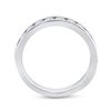 Image 3 : 3/4 CTW Round Diamond Wedding Ring 14kt White Gold - REF-69M3A