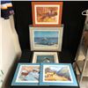 Image 1 : FRAMED ART PRINTS LOT