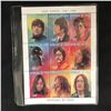 Image 1 : John Lennon 1940-1980 Portrait Stamps Republique Du Tchad w/ COA
