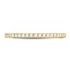 Image 2 : 1/5 CTW Round Diamond Wedding Machine-Set Ring 14kt Yellow Gold - REF-24X3T