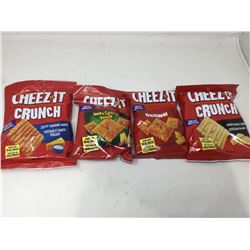 Lot of Assorted CheezIt snacks