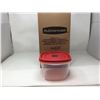 Image 1 : Rubbermaid Containers with Venting Lid (3)