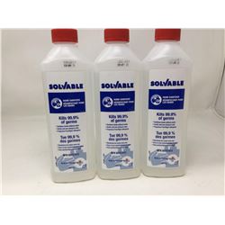 Solvable Hand Sanitizer (3 x 473ml)