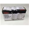 Image 1 : Oggi Ceramic Sugar & Creamer Set with Stainless Steel Base