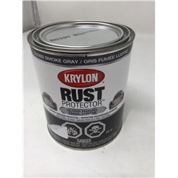 Krylon Rust Protector Gloss Enamel- Gloss Smoke Gray (946ml)